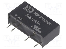 Converter: DC/DC; 1W; Uin: 24V; 15VDC; Iout: 66mA; SIP; 19.5x6x9.5mm