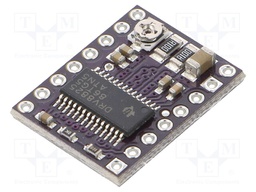 Stepper motor controller; DRV8825; 1.5A; Uin mot: 8.2÷45V