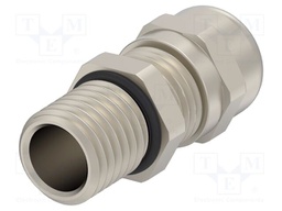 Cable gland; without nut,with long thread; M12; IP68; Mat: brass