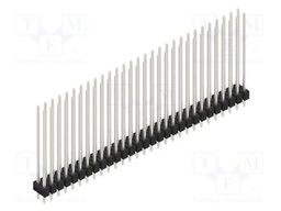 Connector: pin strips; pin header; male; PIN: 58; 2.54mm; THT; 2x29