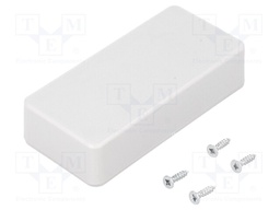 Enclosure: multipurpose; X: 45mm; Y: 95mm; Z: 23mm; ABS; grey