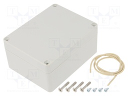 Enclosure: multipurpose; X: 90mm; Y: 115mm; Z: 55mm; Ritec; IP65