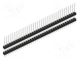 Connector: pin strips; pin header; male; PIN: 35; 2.54mm; THT; 1x35