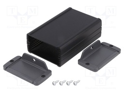 Enclosure: multipurpose; with fixing lugs,with panel; TEKAL