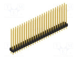 Connector: pin strips; pin header; male; PIN: 50; 2.54mm; THT; 2x25