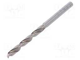Drill bit; for metal; Ø: 4.5mm; L: 80mm; HSS; Working part len: 47mm