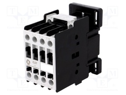 Contactor: 3-pole; NO x3; Auxiliary contacts: NC; 230VAC; 12A; CL