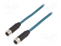 Cable: for sensors/automation; PIN: 8; female; X code-ProfiNET