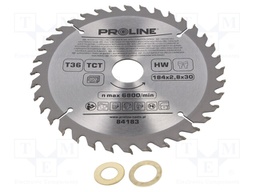 Circular saw; Ø: 184mm; Application: for wood; Features: hardened