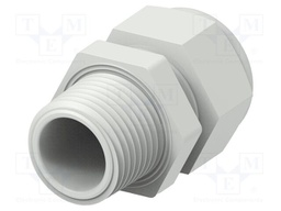 Cable gland; without nut; NPT1/2"; IP68; Mat: polyamide; Entrelec