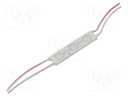 LED; white; 4000K; 720mW; 60lm; IP67; 160°; No.of diodes: 3; -25÷55°C