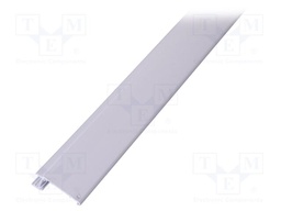 Profiles for LED modules; recessed; white; L: 2m; aluminium