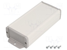 Enclosure: multipurpose; with fixing lugs,with panel; TEKAL