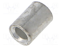 Tip: butt splice; 4mm2; crimped; for cable; tinned; copper