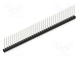 Connector: pin strips; pin header; male; PIN: 35; 2.54mm; THT; 1x35