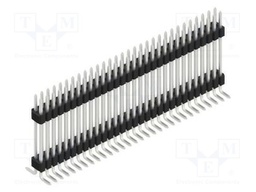 Connector: pin strips; pin header; male; PIN: 60; 1.27mm; SMT; 2x30