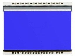 Backlight; LED; 68x51x3.6mm; blue