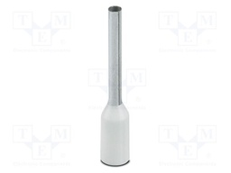 Tip: bootlace ferrule; insulated; copper; 0.5mm2; Bit len: 10mm