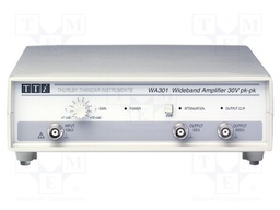 Meter: wideband amplifier; 1MHz; Output signal: 30Vp-p
