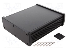 Enclosure: multipurpose; X: 177.6mm; Y: 209mm; Z: 61.1mm; aluminium