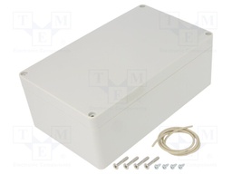 Enclosure: multipurpose; X: 120mm; Y: 200mm; Z: 75mm; Ritec; IP65