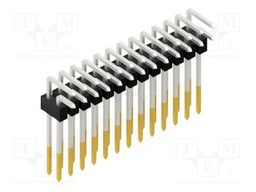 Connector: pin strips; pin header; male; PIN: 26; 2.54mm; THT; 2x13