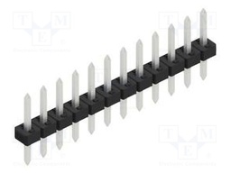 Connector: pin strips; pin header; male; PIN: 12; 2mm; THT; 1x12