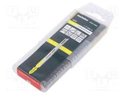 Hacksaw blade; wood,plastic; 91mm; Pcs: 25; 8teeth/inch