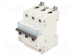 Circuit breaker; 400VAC; Inom: 25A; Poles: 3; DIN; Charact: C; 6kA