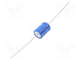 Electrolytic Capacitor, 100 µF, 25 V, 030 AS Series, +50%, -10%, Axial Leaded, 3000 hours @ 85°C