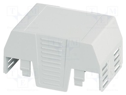 Upper housing; without connection hole; grey; EH 45 F; X: 45.1mm