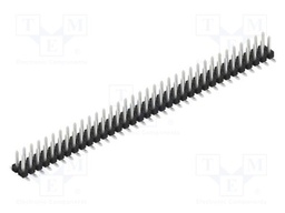 Connector: pin strips; pin header; male; PIN: 70; 2.54mm; SMT; 2x35
