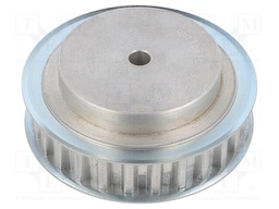 Belt pulley; T10; W: 16mm; whell width: 31mm; Ø: 80.9mm; aluminium