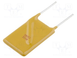 Fuse: PTC polymer; 5A; 14x24,9mm; Pitch: 10mm