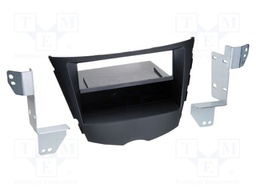 Radio frame; Hyundai; Hyundai Veloster 2011->; black