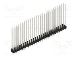 Connector: pin strips; pin header; male; PIN: 52; 2.54mm; THT; 2x26