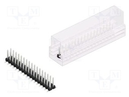Connector: pin strips; pin header; male; PIN: 34; 2.54mm; SMT; 2x17
