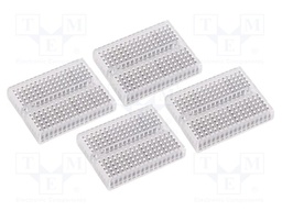 Board: universal; double sided,prototyping,solderless; 3A; 4pcs.