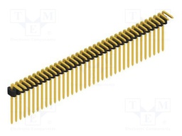 Connector: pin strips; pin header; male; PIN: 36; 1.27mm; THT; 1x36