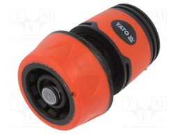 Alloy connector; ABS; Size: 3/4"