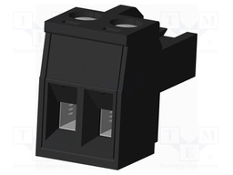 Connector: pluggable terminal block; plug; female; straight; 5mm