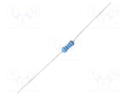 Resistor: thin film; THT; 100Ω; 600mW; ±1%; Ø2.5x6.5mm; -55÷155°C