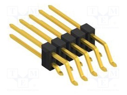 Connector: pin strips; pin header; male; PIN: 10; 2.54mm; SMT; 2x5