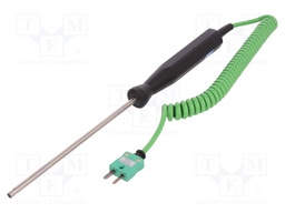 K-type temperature probe; -50÷250°C; Probe l: 120mm