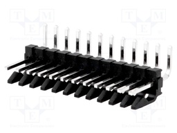 Socket; wire-board; male; KK 396; 3.96mm; PIN: 12; THT; 7A; tinned