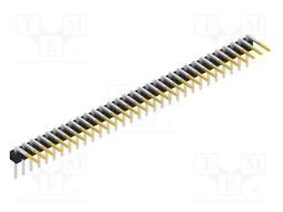 Connector: pin strips; pin header; male; PIN: 31; 2.54mm; THT; 1x31