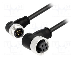 Cable: for sensors/automation; 7/8"-7/8"; 0.3m; male; female; plug
