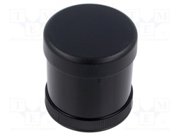 Signaller: sound; black; 24VDC; Sound level: 100dB; IP65; Ø72x70mm