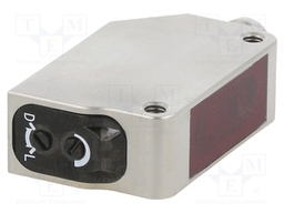 Photoelectric Sensor, E3ZM Series, 500 mm, Transparent, PNP Open Collector, 12 Vdc to 24 Vdc