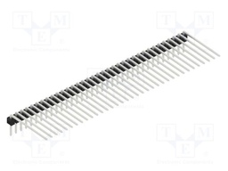 Connector: pin strips; pin header; male; PIN: 35; 2.54mm; THT; 1x35